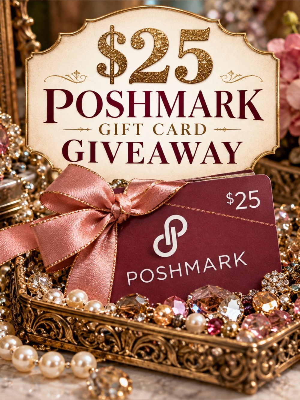 🎁 $25 POSHMARK GIFT CARD GIVEAWAY